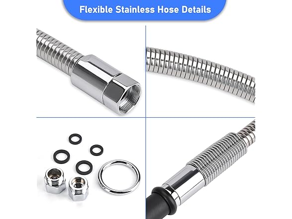 TBER Spray Valve 38" Pre-rinse Hose