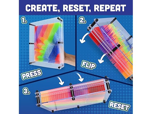 Sunny Days Entertainment Toymendous Rainbow Pin Art