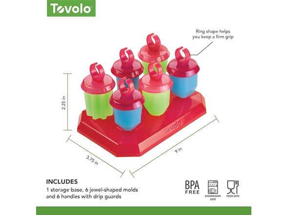 Tovolo Jewel Pop Molds