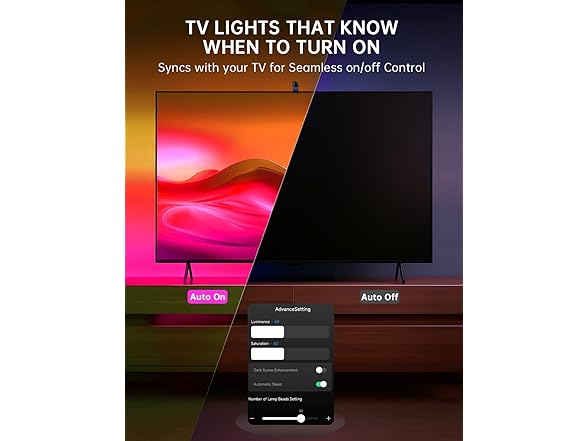 QTU TV Backlight Sync to Screen