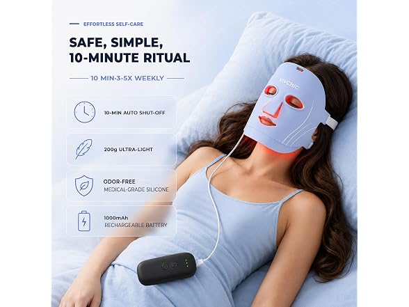 Red Light Therapy Mask - Blue