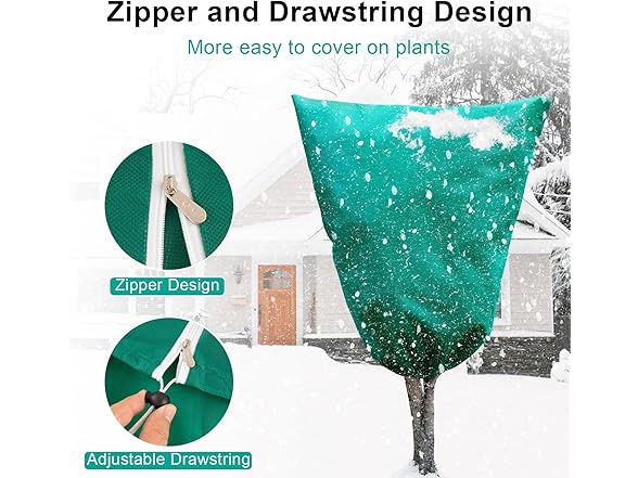 Insoma 2 Packs Plant Covers Freeze Protection
