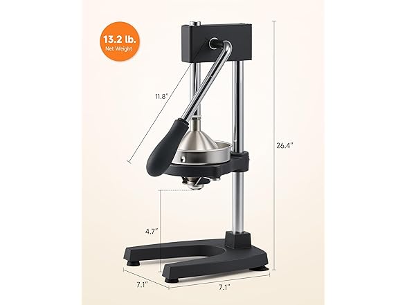 Heavy-Duty Manual Juicer