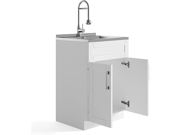 Hennessy All-in-One Utility Sink&Cabinet