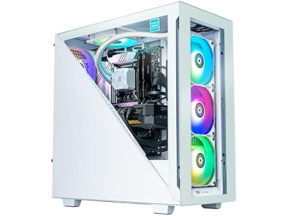 Thermaltake Avalanche i370T v2 AIO Liquid Cooled Gaming PC (Intel® Core™ i7-12700KF, 32GB DDR5 5200Mhz, NVIDIA® GeForce RTX™ 3070 Ti, Seagate FireCuda