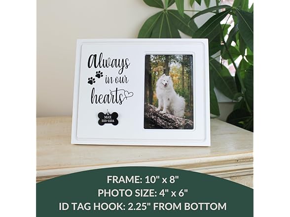 Memory Grove Pet Memorial Picture Frame