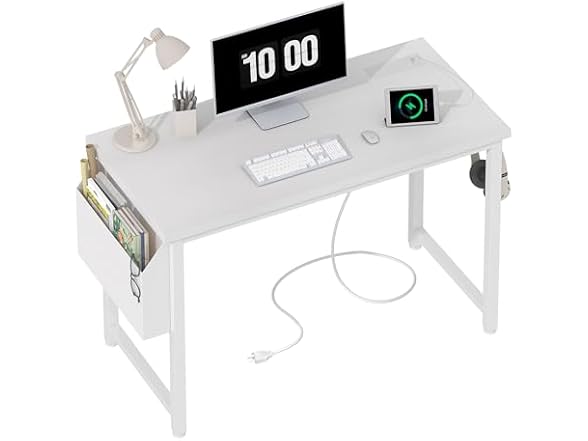 White Computer Desk