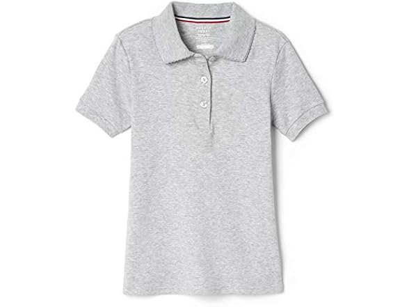 French Toast Girls (18-20) Grey Polo