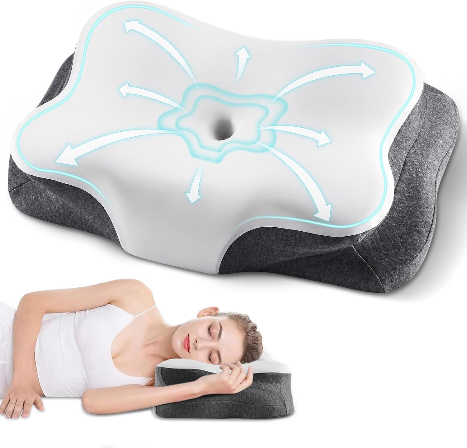 Silkena Cervical Neck Pillow - Gallery 9