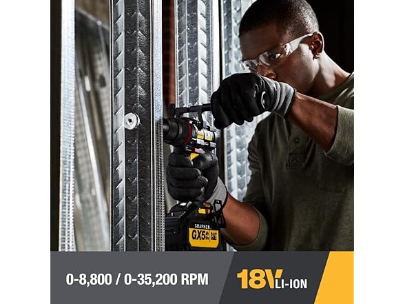 CAT DX13 18V Brushless 1/2in Hammer Drill Kit