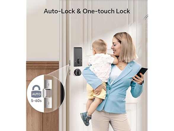Ulecoce Keyless Entry Door Lock