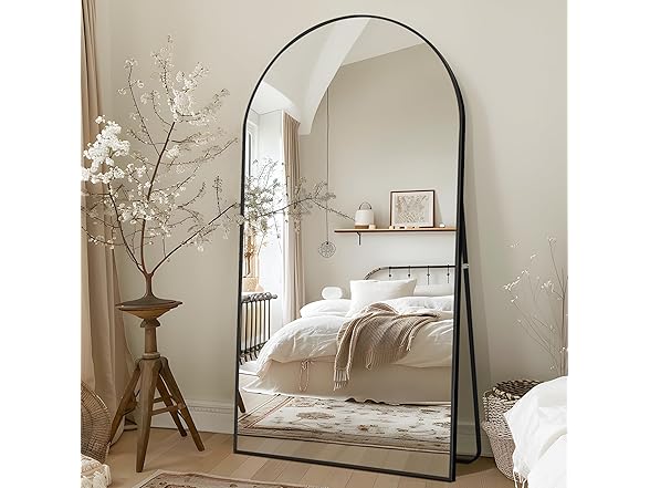 NicBex Oversized Full-Body Mirror, Large Arched