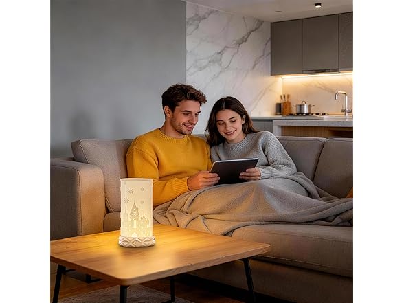 WISUCL W1579 Touch Control Table Lamp for Bedroom