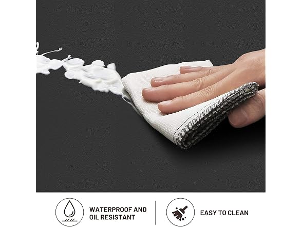 HappyTrends 2 PCS Kitchen Mat Cushioned Waterpro