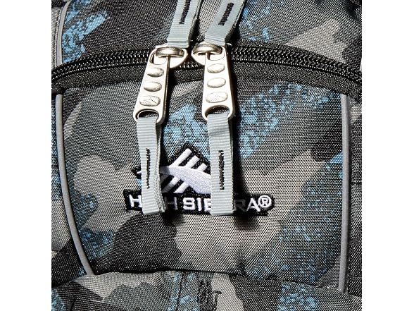 High Sierra Swerve Laptop Backpack, Graffiti/Black/Ash