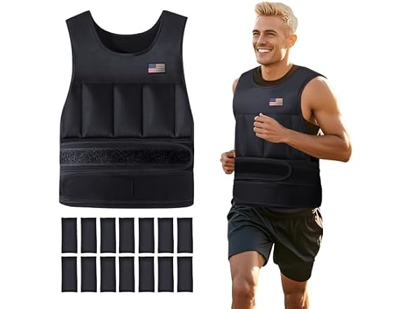 Wolliwa Adjustable Weighted Vest