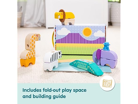 Melissa & Doug Blockables Safari Snap