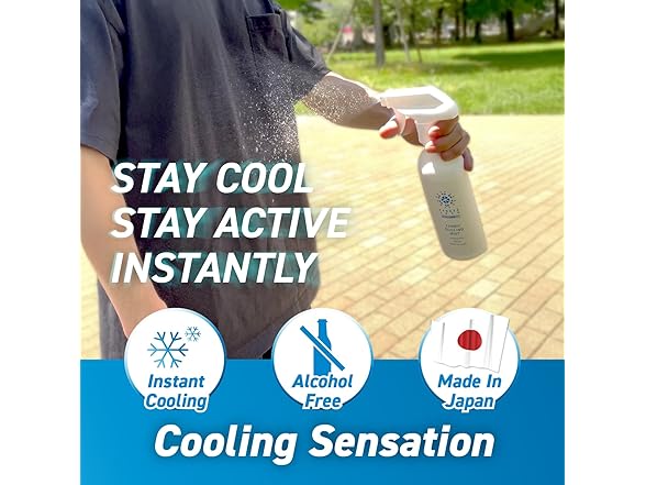 FREEZE TECH cooling spray for Fabric