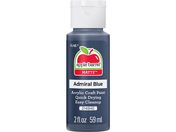 Apple Barrel Acrylic Paint 2oz Admiral Blue