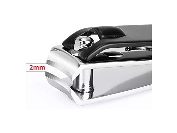 DNHCLL Nail Clippers Set(2PCS),Black