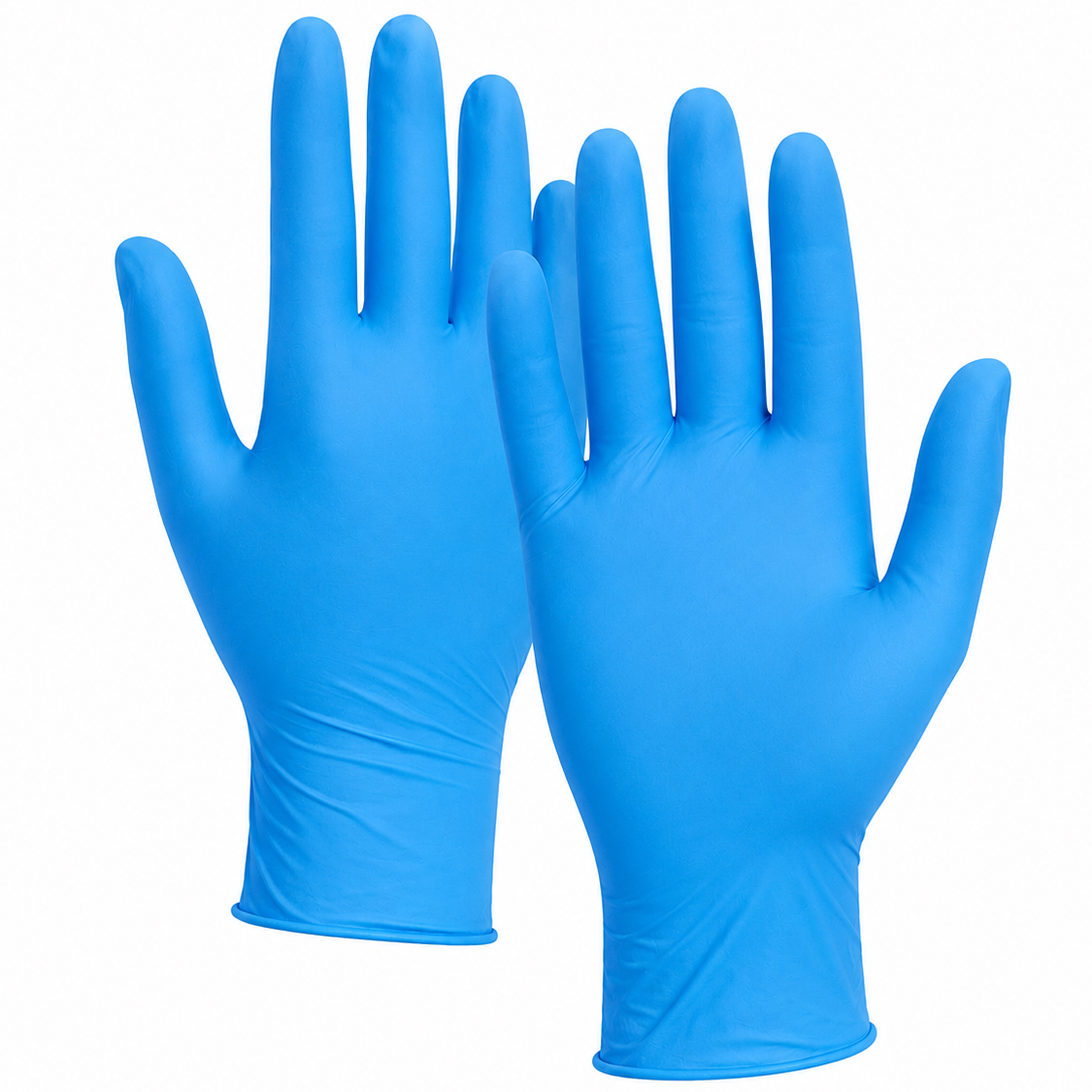 1000ct Blue Nitrile Gloves - Medium - Gallery 12