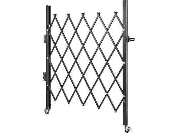 VEVOR Single Folding Security Gate, 48" H x 66" W