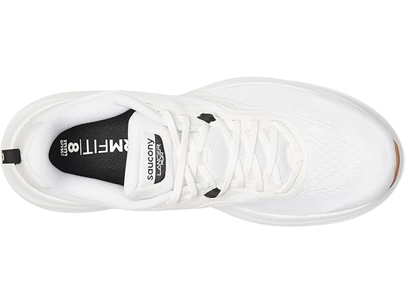 Mens Saucony Lancer Run Sneaker White (7.5)