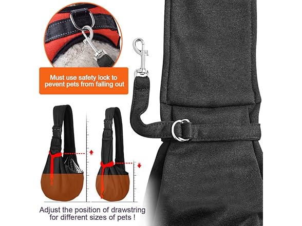 Tomkas Small Dog Sling Carrier