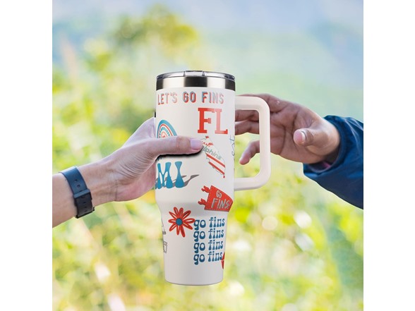 MIAMI DOLPHINS 46oz Game Day Tumbler