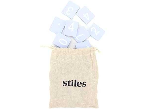 Stiles 30 Premium Numbers and Symbols