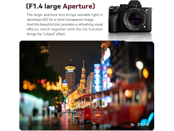TTArtisan 50mm f1.4 Tilt Lens Full