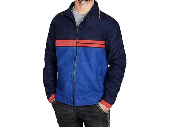 Jorde Calf Men (M) Ted Lasso Jason Sudeikis Jacket