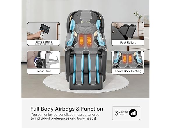 springspa Zero Gravity SL-Track Massage Chair