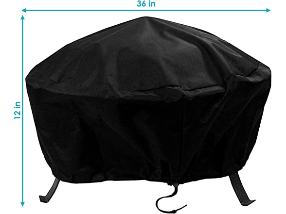 Round Fire Pit Cover, 36-inch Diameter