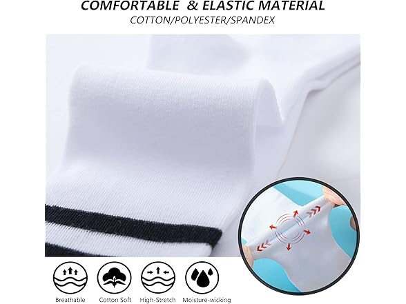 6 Pack Youth Soccer Socks