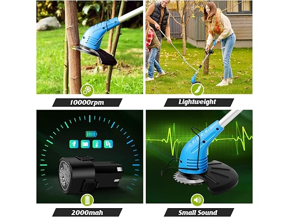 Lipoliftco Weed Wacker Cordless 12V