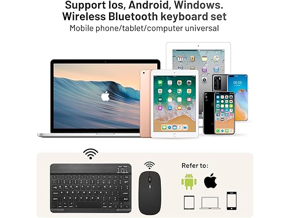N-one Keyboard Mouse Set, 11" Keyboard