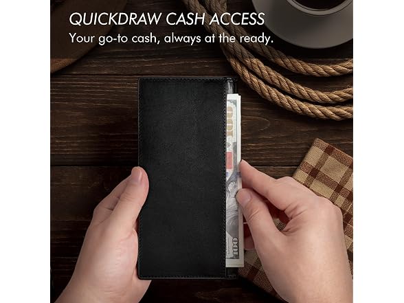 pefiam Long American Flag Wallet