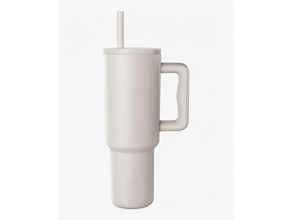 Simple Modern 40oz Ceramic Lined Tumbler Beige