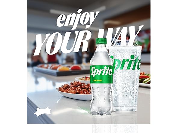 6PK Sprite Lemon-Lime Caffeine Free Soda