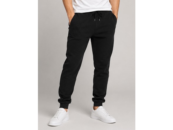 6Pk Mens Fleece Joggers w-Zip Pockets