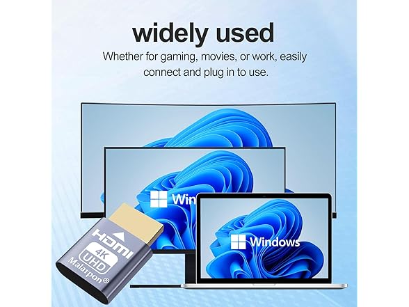 6Pc HDMI Plug fit-Headless Display