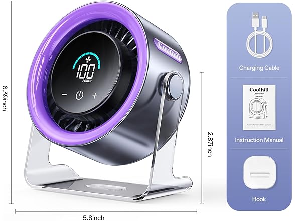 Coolhill USB Desk Fan
