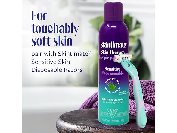 Skintimate Skin Therapy Moisturizing Shave Gel
