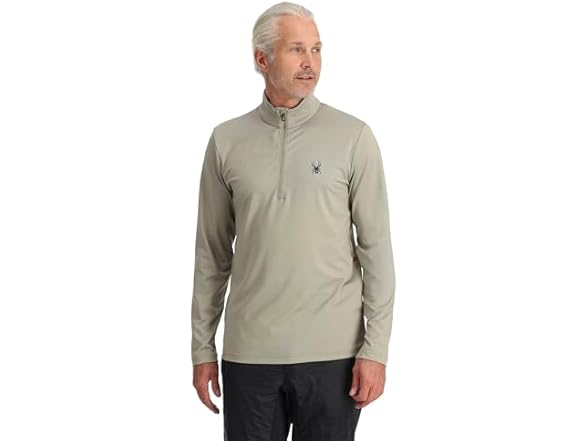 Spyder Men's Prospect Half Zip T-Neck Ski Base Layer (M)