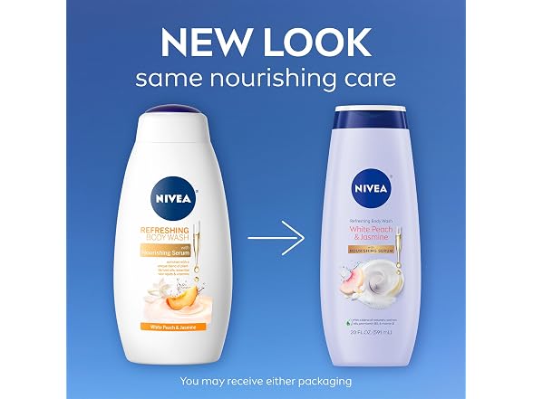 NIVEA Refreshing White Peach and Jasmine Body