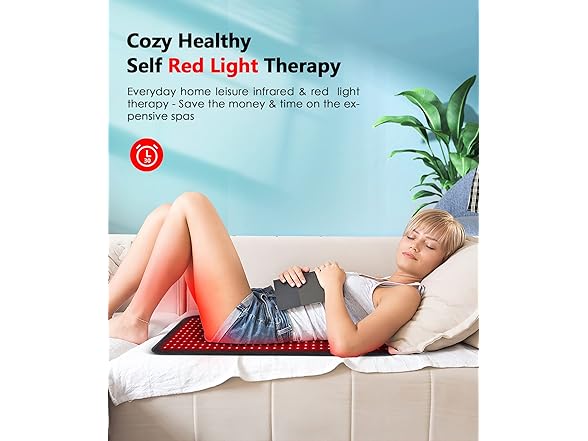 Astarexin Red Light Therapy Pad for Body