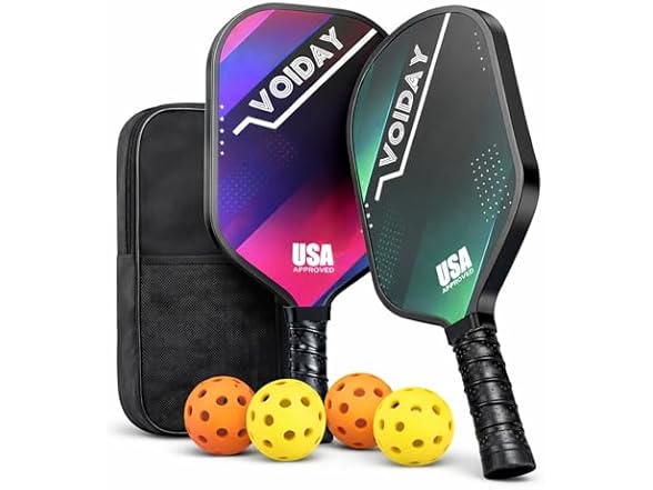 VOIDAY Pickleball Paddles Set of 2