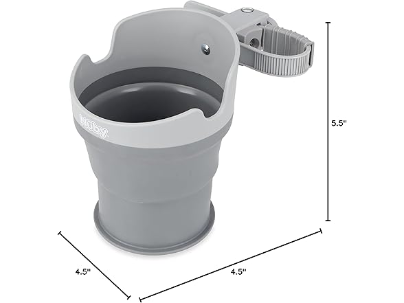 Nuby Collapsible Cup Holder for Travel/Stroller