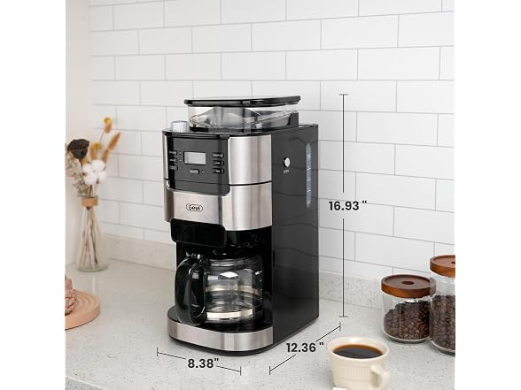 Gevi 10-Cup Coffee Maker + Grinder
